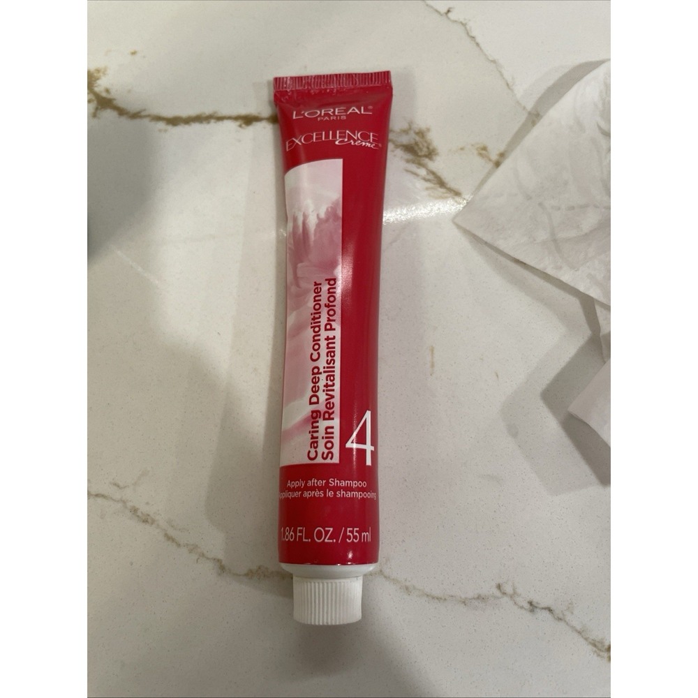 L'Oreal Excellence‎ Creme Caring Deep Conditioner 1.86 fl oz Color Protectant